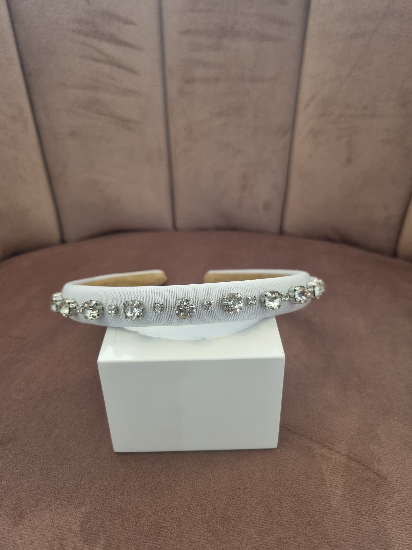White Diamond Hairband/Headpiece