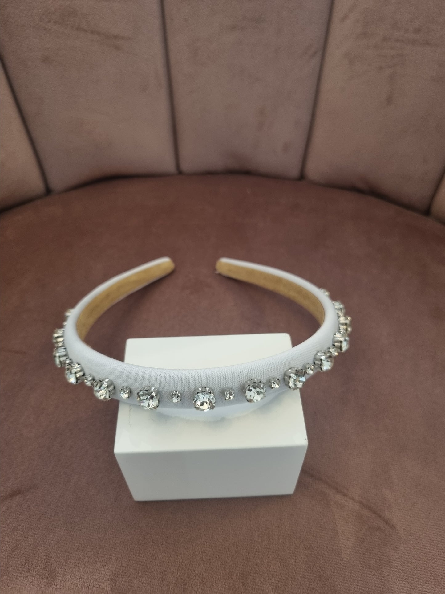 White Diamond Hairband/Headpiece