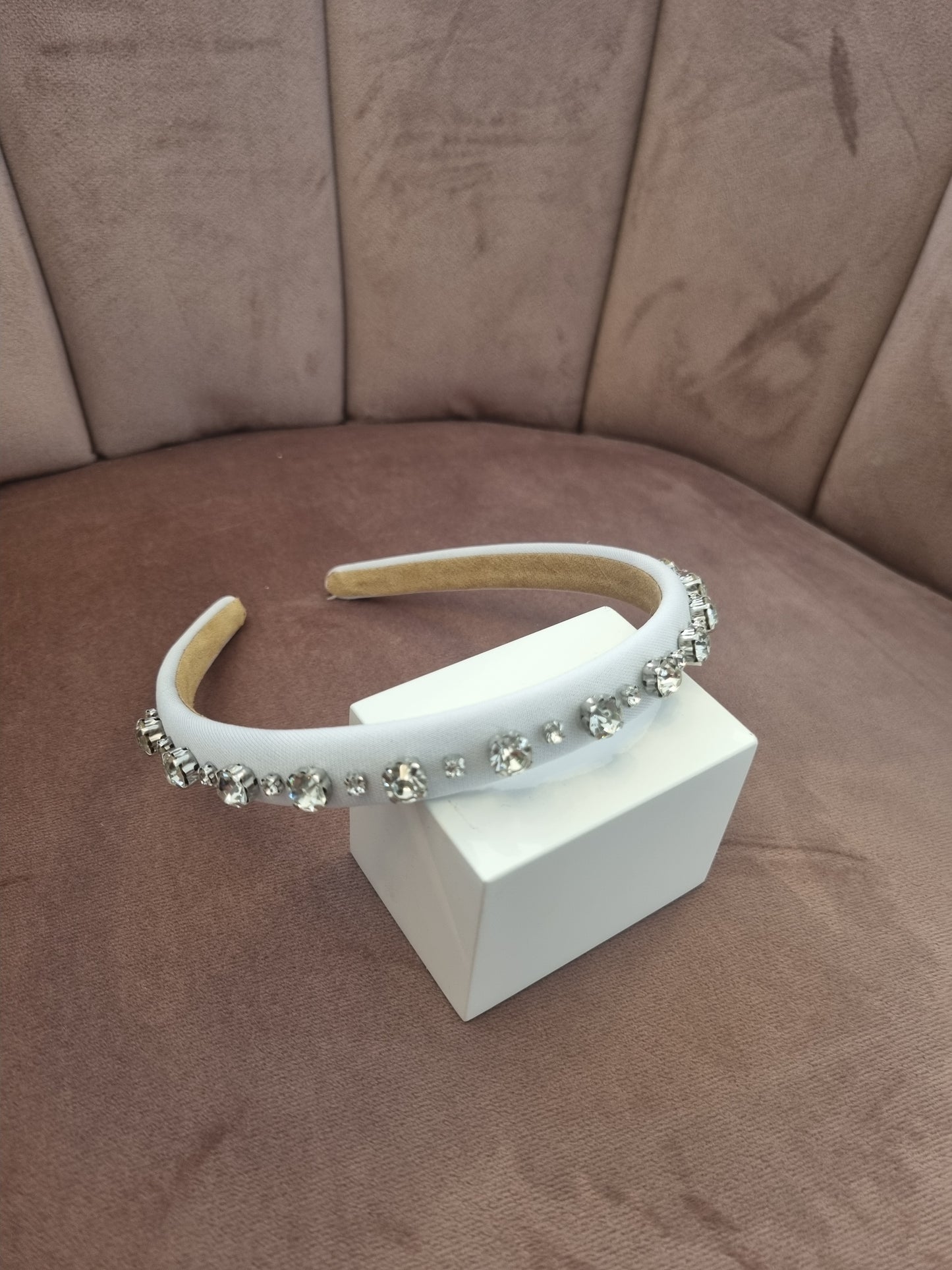 White Diamond Hairband/Headpiece