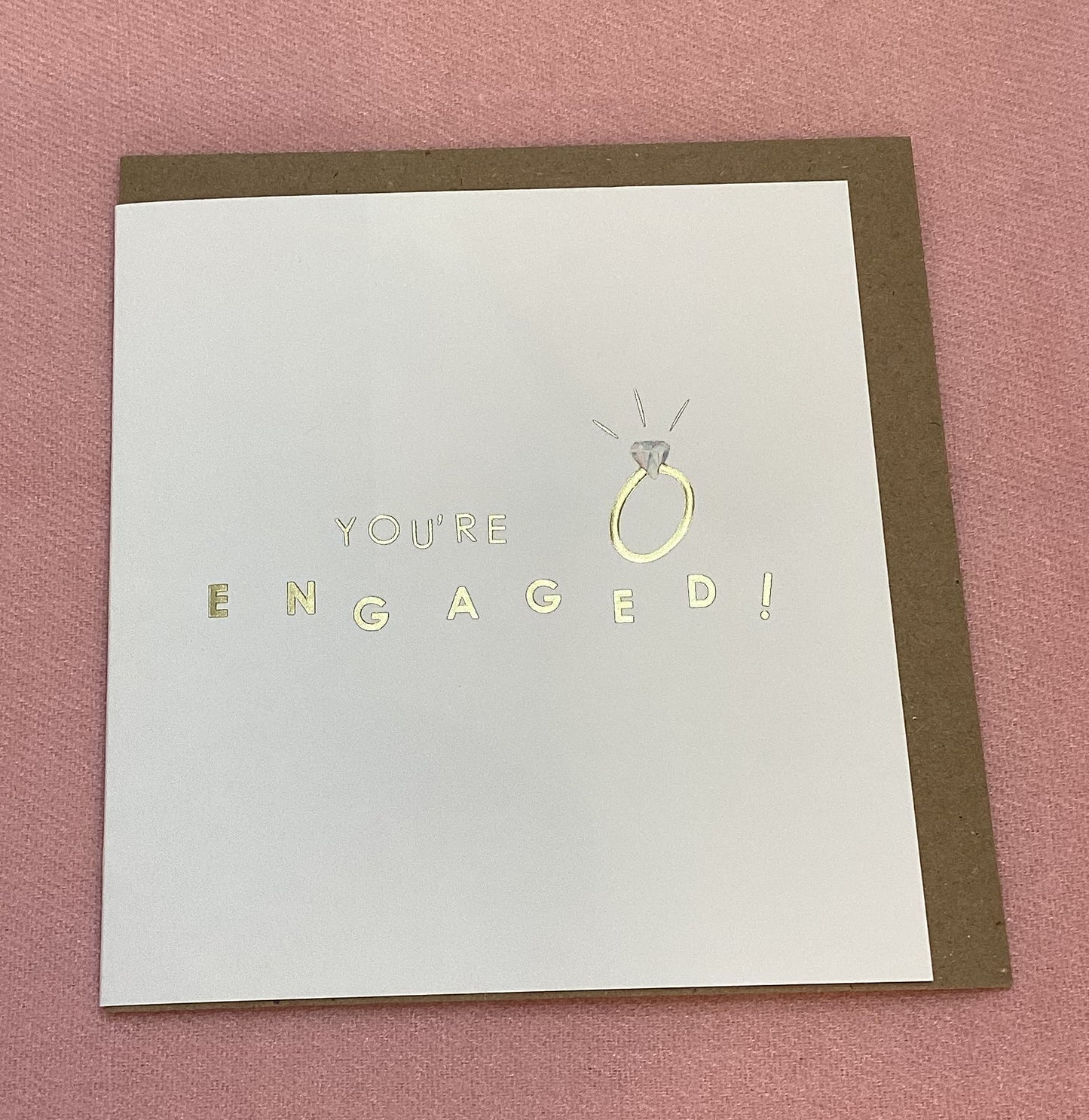 You’re Engaged! Card