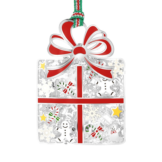 Newbridge Silverware Christmas Gift Box Tree Decoration
