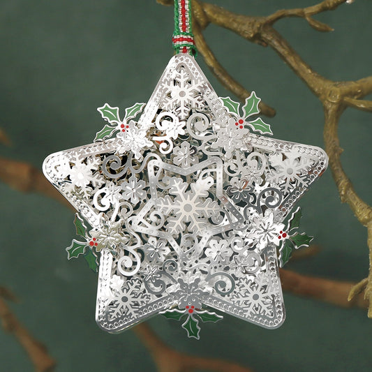 Newbridge Silverware Ornate Christmas Tree Decoration