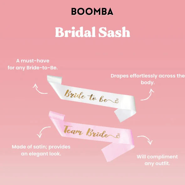 Team Bride Sash