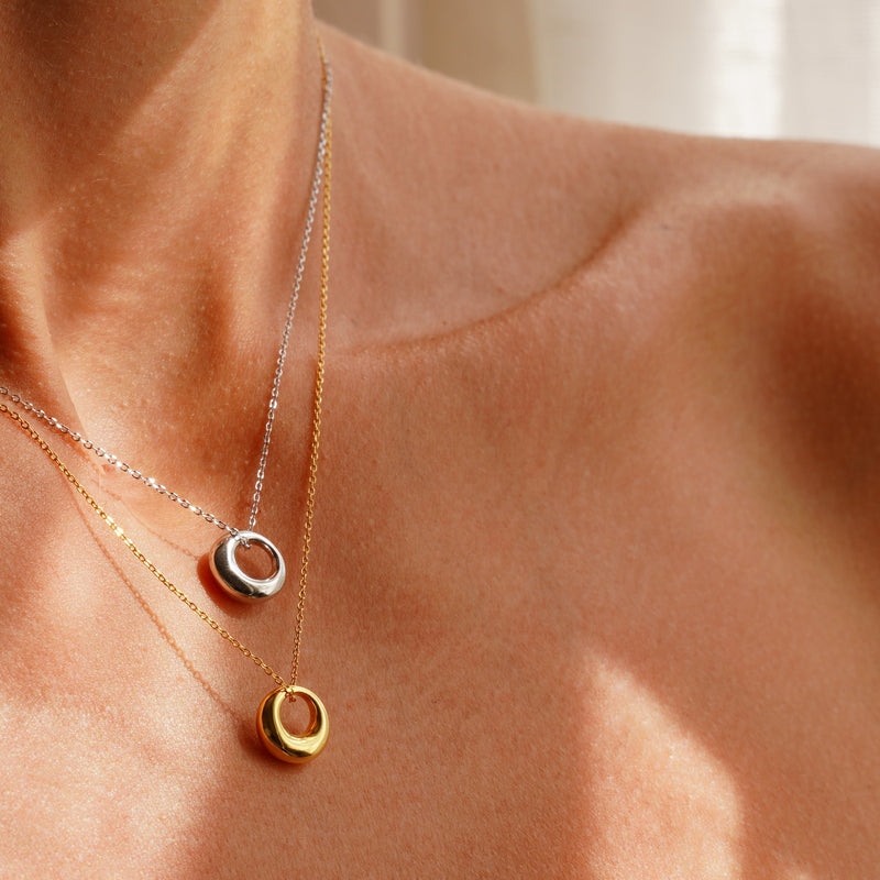 GT Orbit Gold Pendant