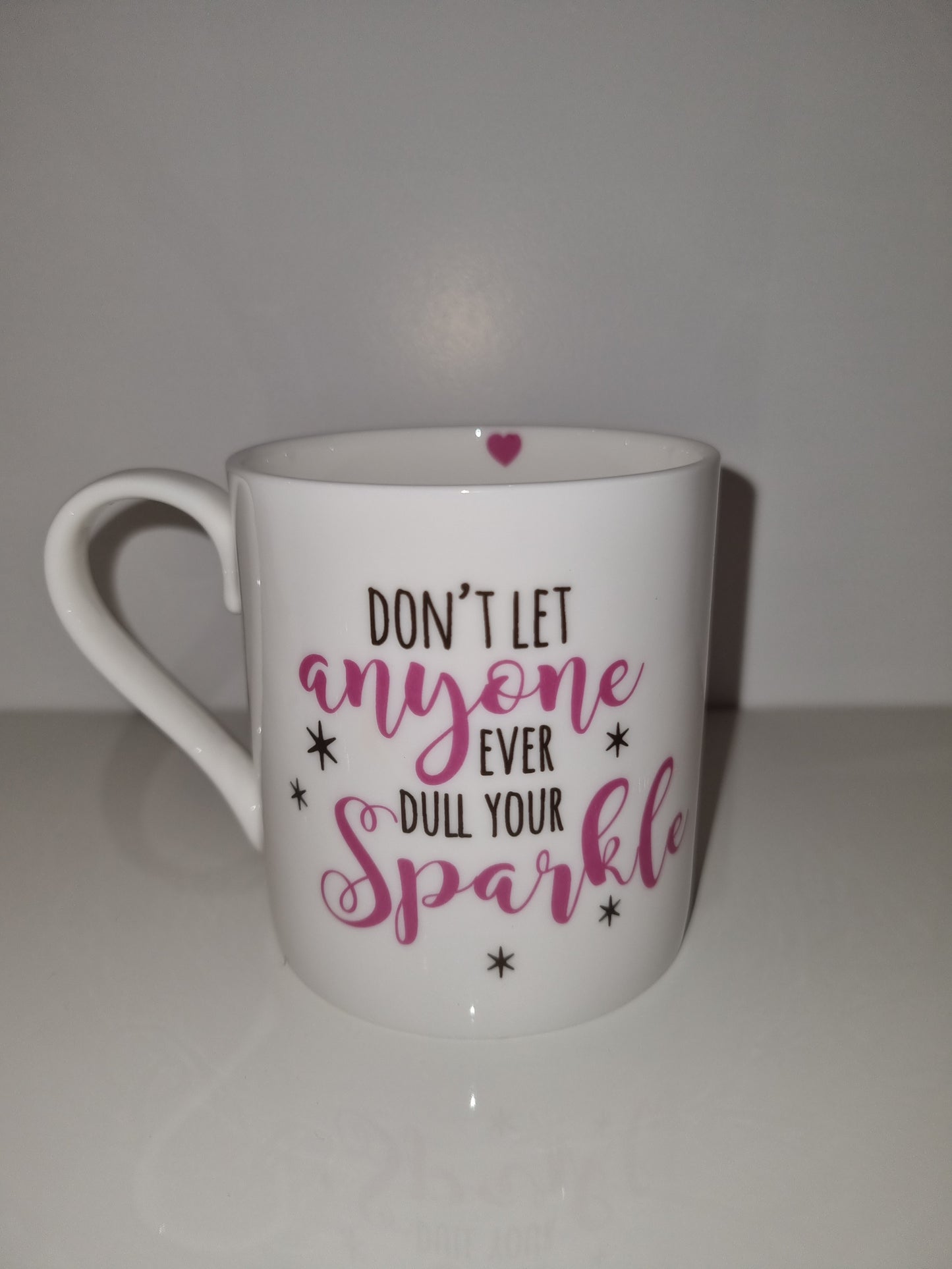 Don't Let Anyone Ever Dull Your Sparkle Fine China Mug