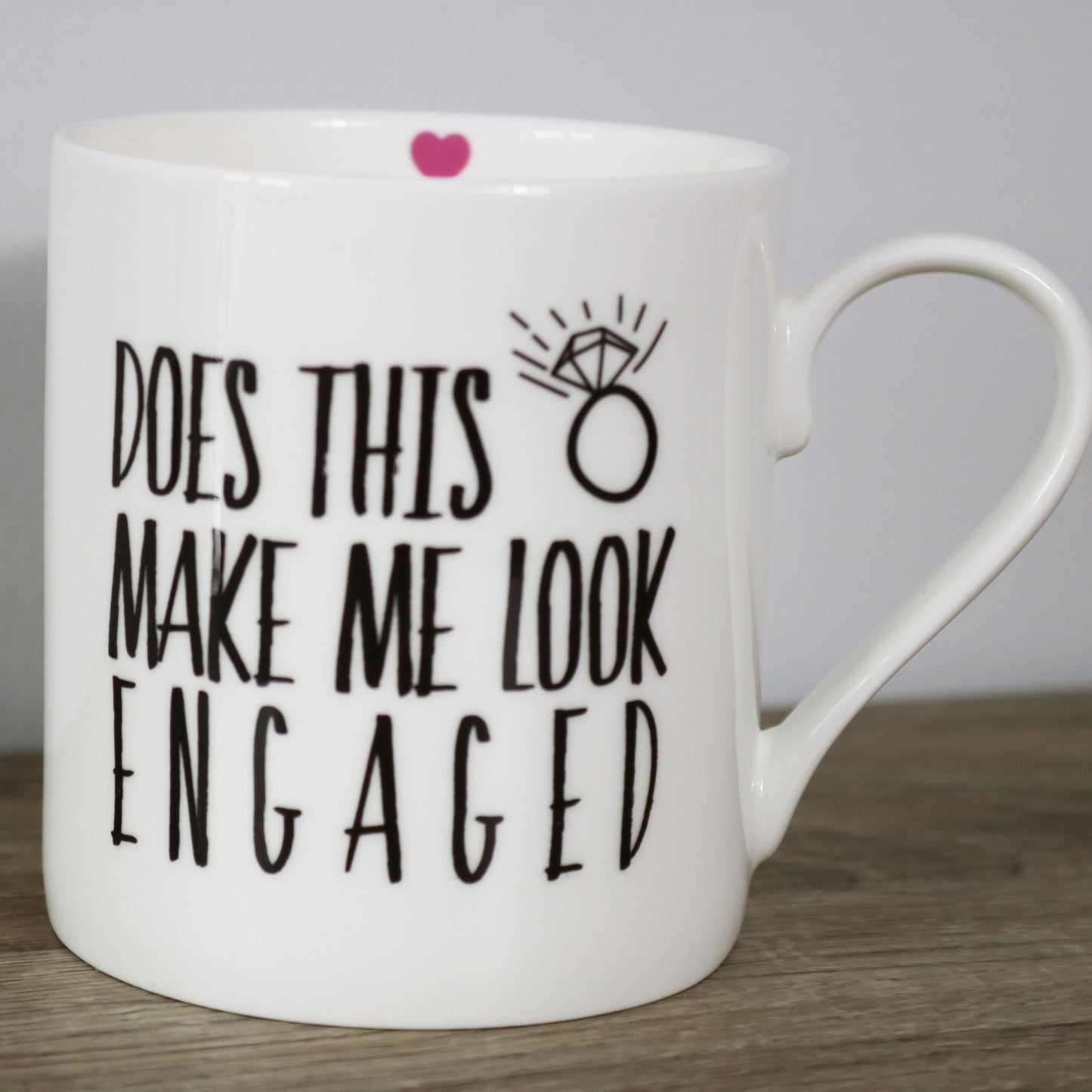 Does This Ring Make Me Look Engaged Fine China Mug