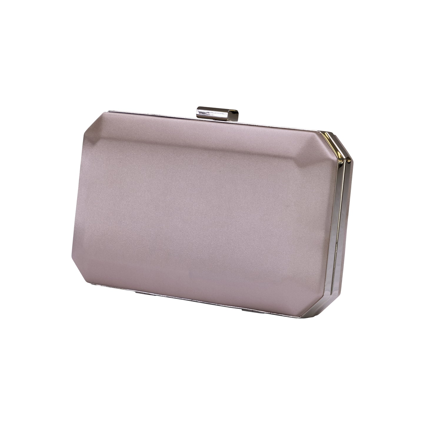 Ebony Box Clutch - Taupe