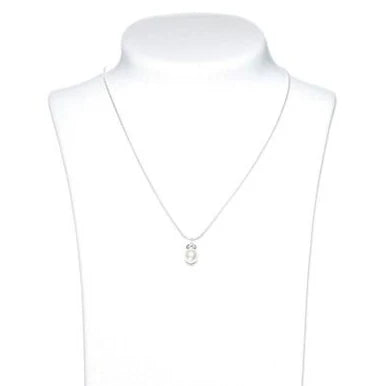 Azure Elizabeth Silver Pendant Necklace