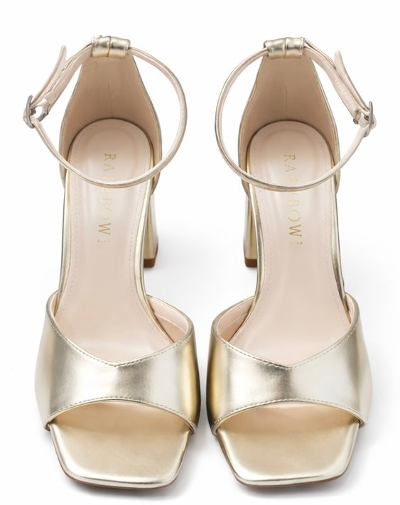 Rainbow Club Solange Champagne Mid Sandal Shoe