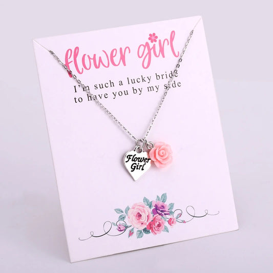 Flower Girl necklace