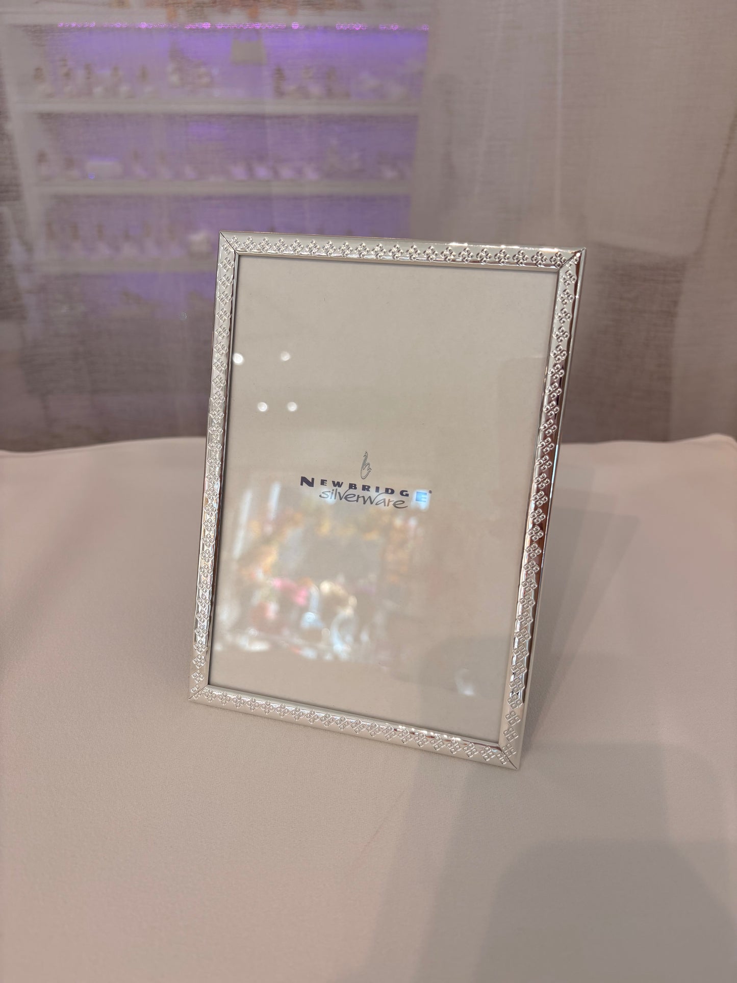 Newbridge Silverware 5x7 Silver Frame With Decorative Edge