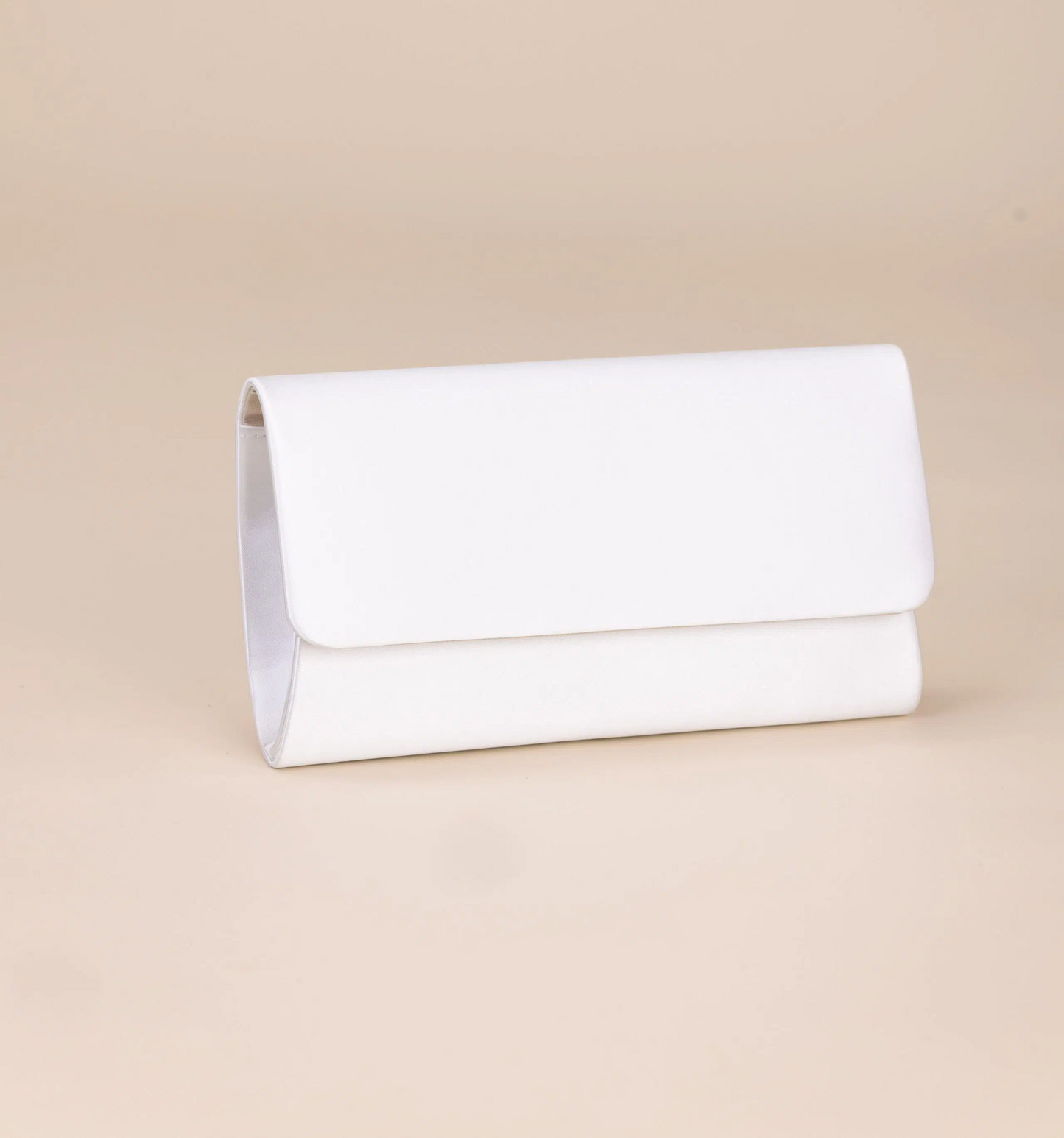 Perfect Bridal Jordan Ivory Satin Clutch Bag