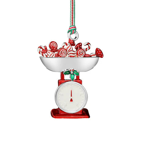 Newbridge Silverware Retro Weighing Scales Xmas Tree Decoration