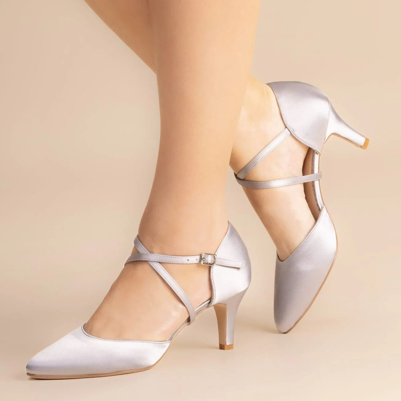 Perfect Bridal Company Sonya Silver Occasion Shoe