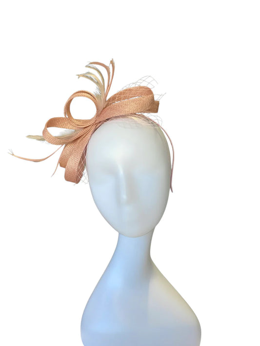 Blush Fascinator/Headpiece