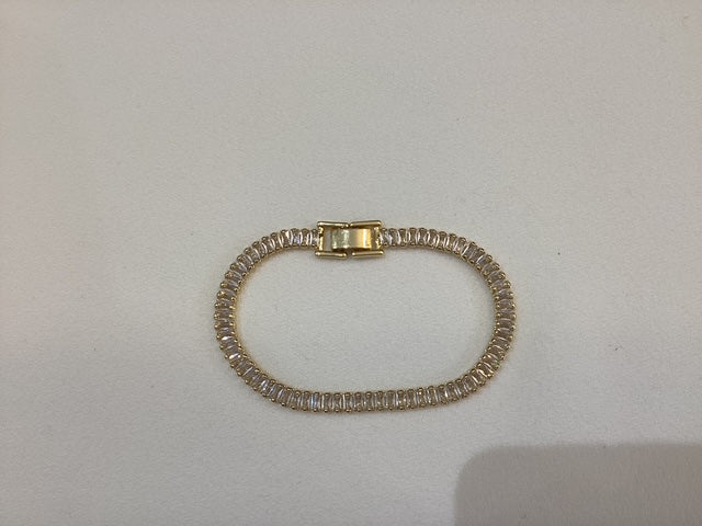 Gold Tennis Bracelet
