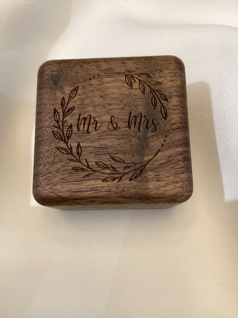 Wooden Ring Box