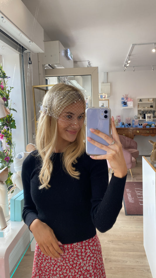 Perfect Bridal Company-Ivory Pearl Birdcage