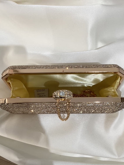 Gold Clutch Bag
