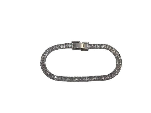 AB Silver Tennis Bracelet