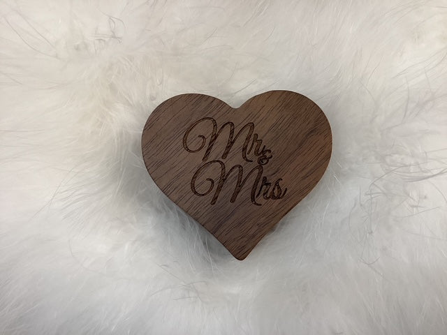 Wooden Ring Box ~ Assorted Styles