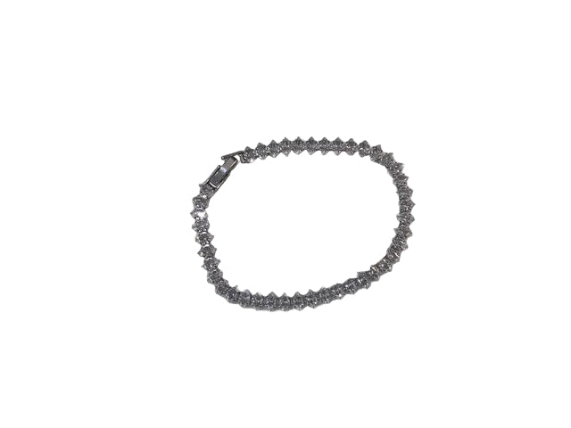 AB Silver Tennis Bracelet
