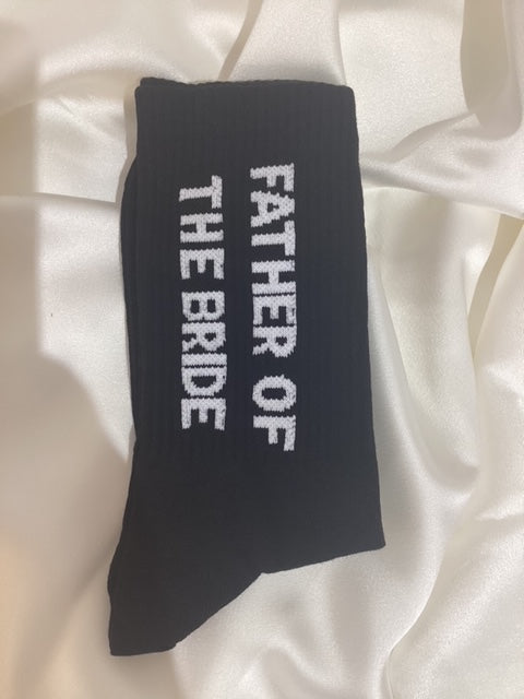 One Pair of Father of the Bride Socks
