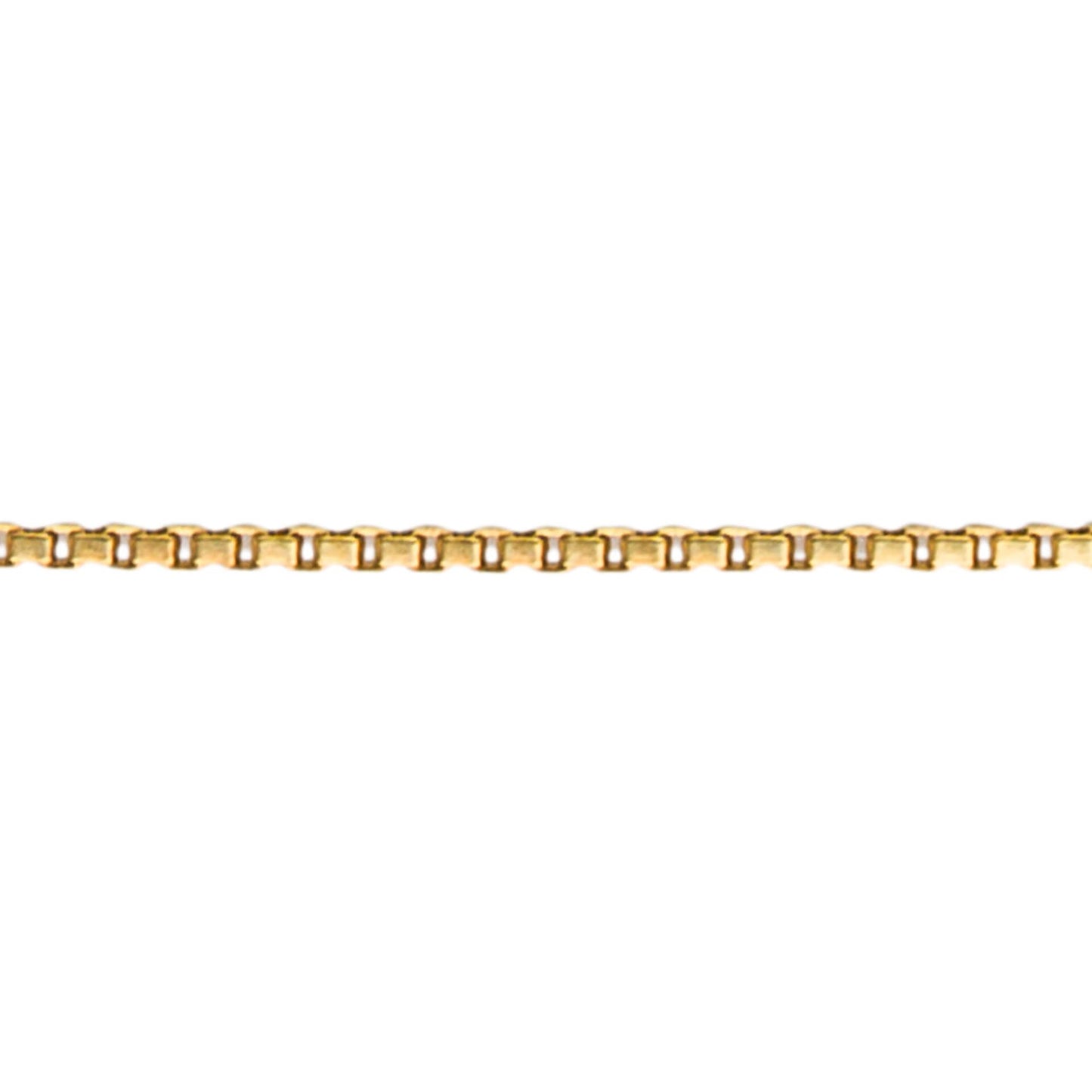 GKO Gold Mirror Box Chain