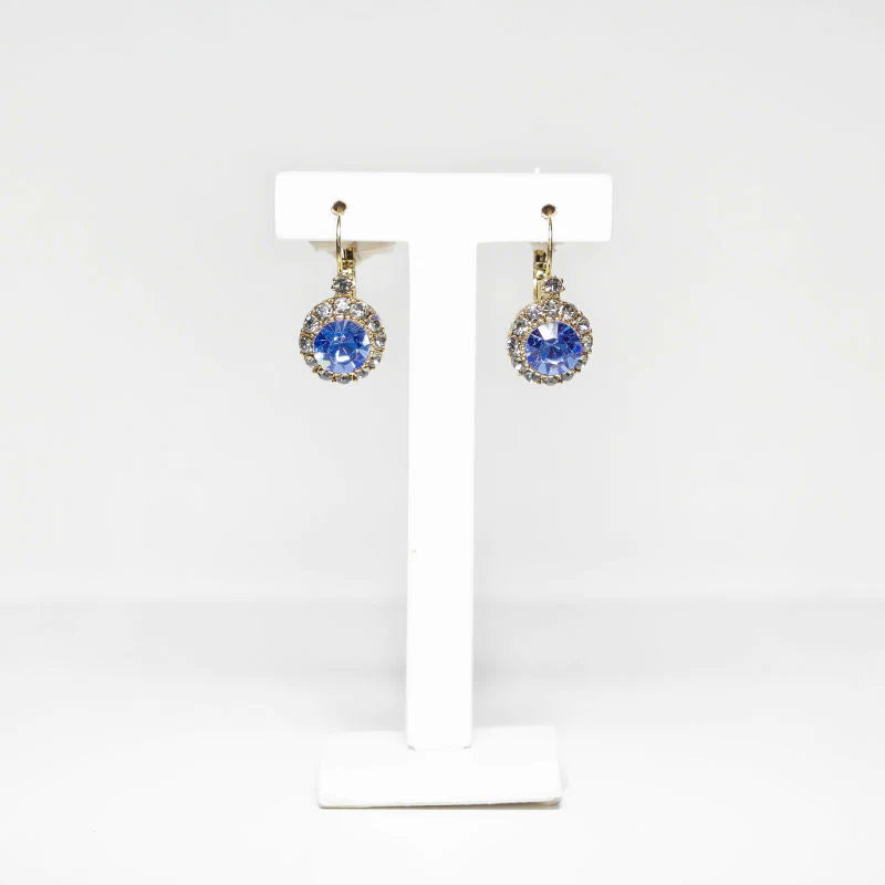 Azure Vintage Lou Lou Cobalt Blue Earrings