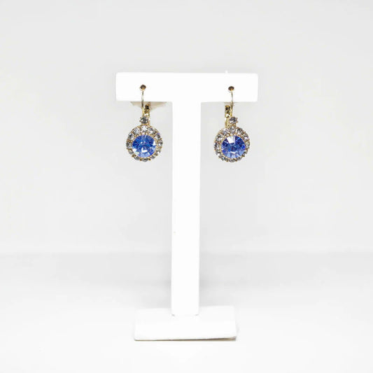 Azure Vintage Lou Lou Cobalt Blue Earrings