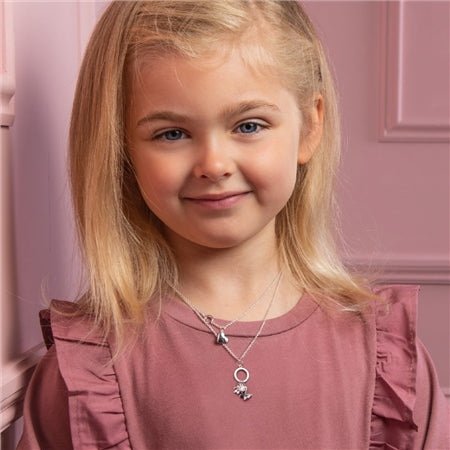 Newbridge Silverware Silver Necklace With Heart Pendant