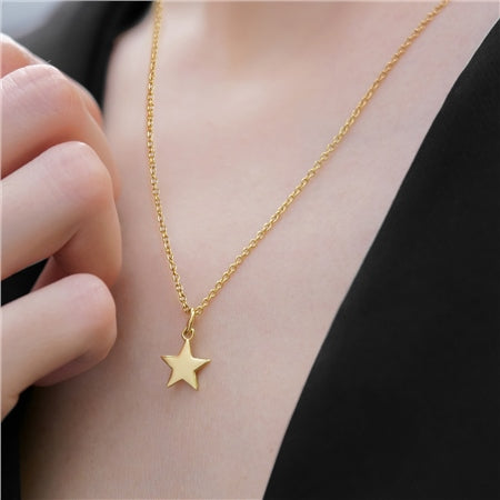 Newbridge Silverware Necklace With Star Pendant