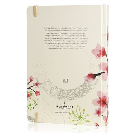 Newbridge Silverware Style is Art Floral Hardback Notebook
