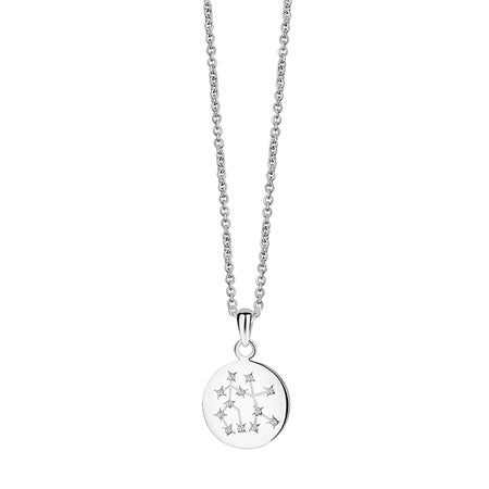 Newbridge Silverware Necklace Zodiac Pendant Gemini