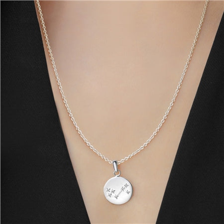 Newbridge Silverware Necklace Zodiac Pendant Scorpio