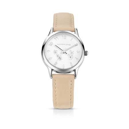 Newbridge Silverware Buttercup Childs Watch with Beige Strap