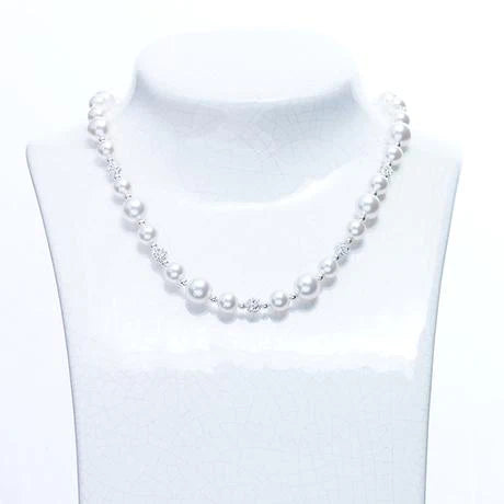 Alison White Necklace - everly-acbf