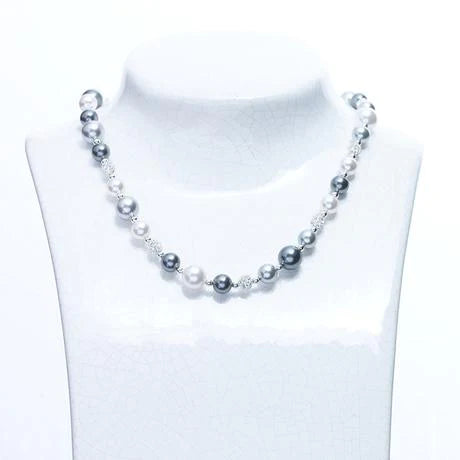 Azure Alison Necklace Grey - everly-acbf