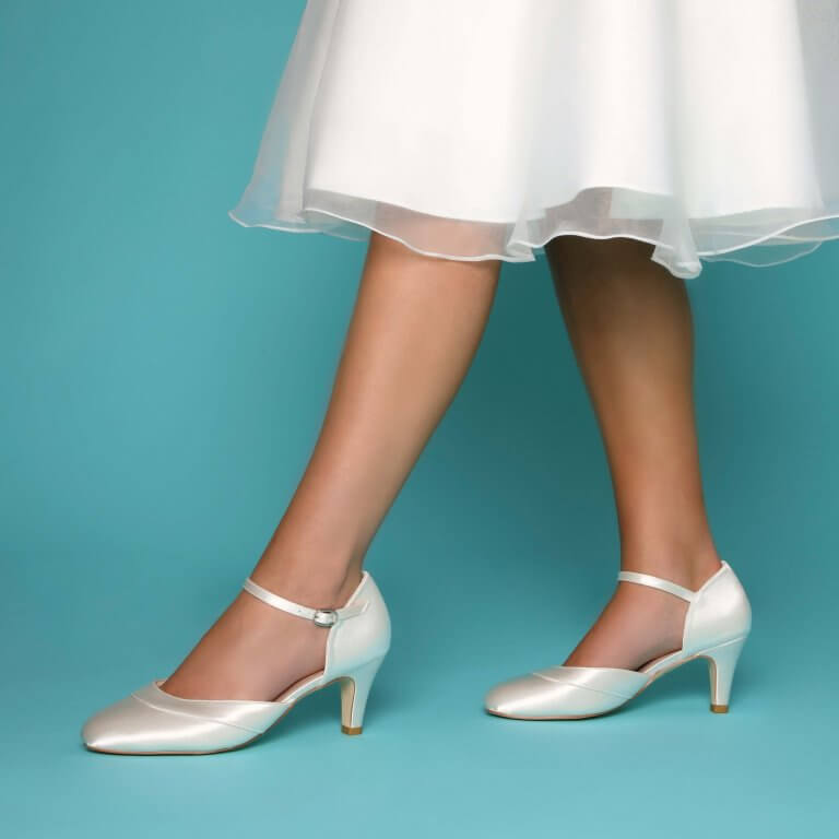 Perfect Bridal Company Elsa Wide Fit Closed Toe Shoes