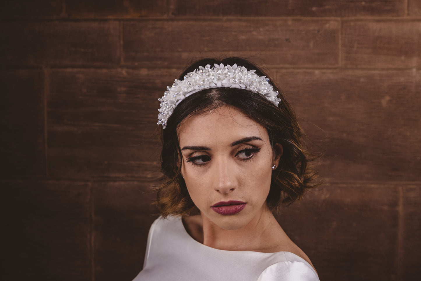 PBR4004 Pearl and Chiffon Headband - everly-acbf