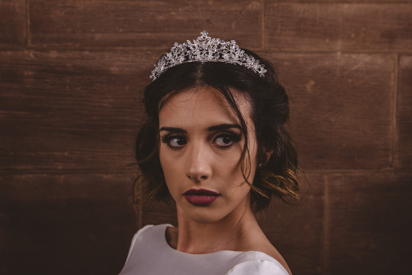 Perfect Bridal Vintage Crystal Flower Tiara