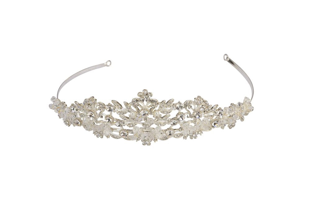 Perfect Bridal Vintage Crystal Flower Tiara