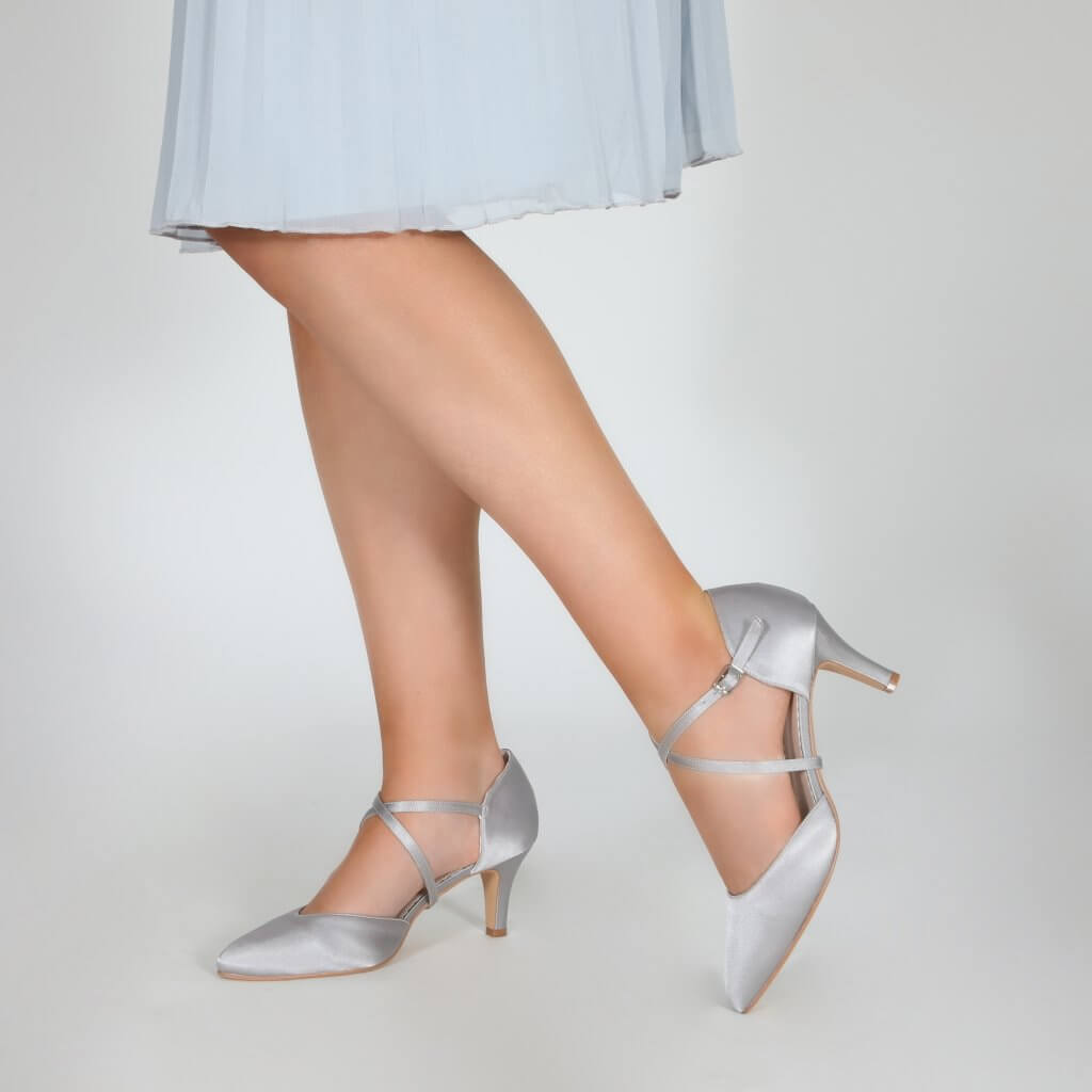 Perfect Bridal Company Sonya Silver Occasion Shoe
