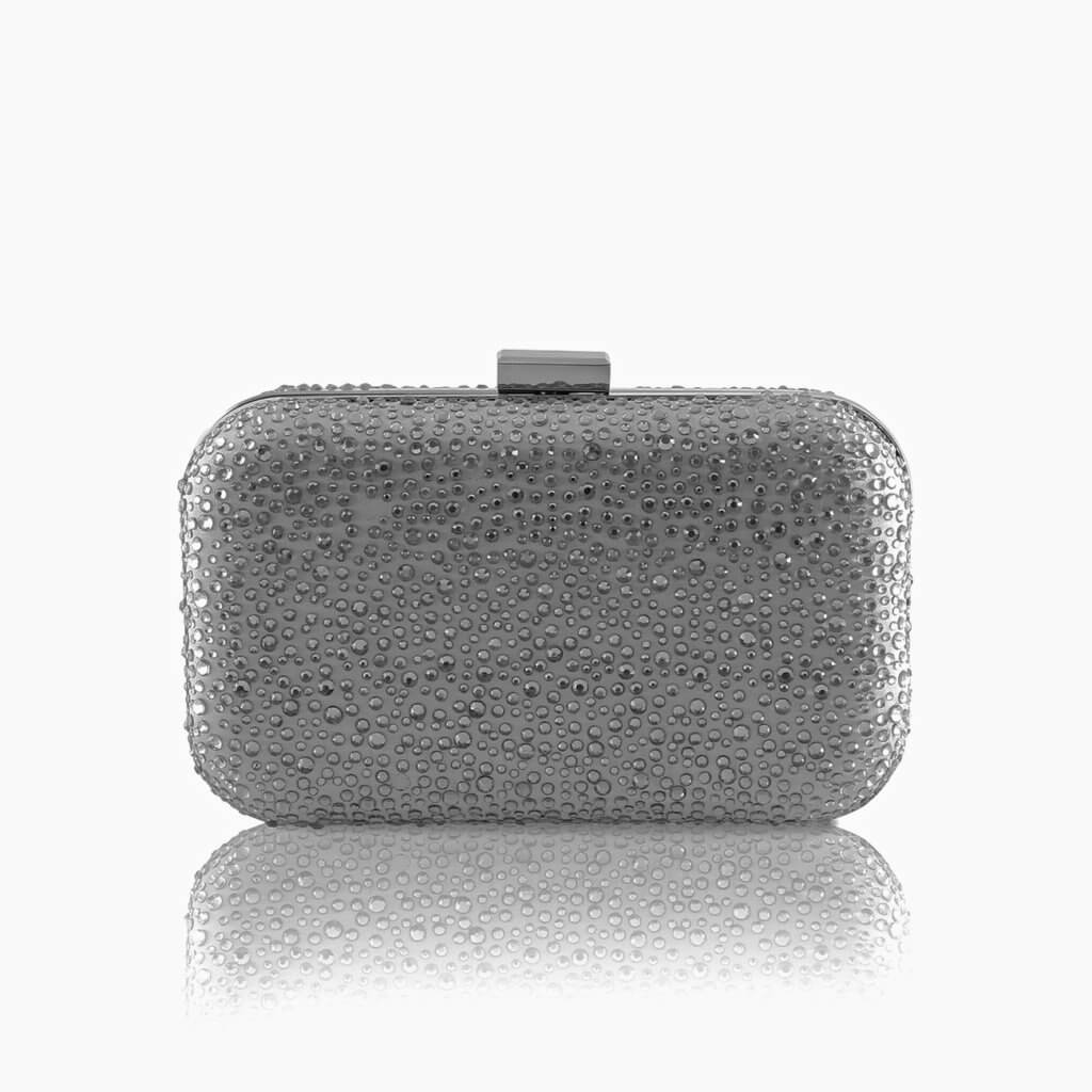 Perfect Bridal Company Sammy Silver Clutch