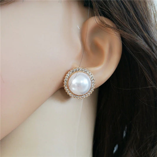 Clip On Rose Gold Earring
