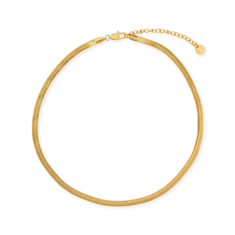 GT Snake Chain Gold Necklace