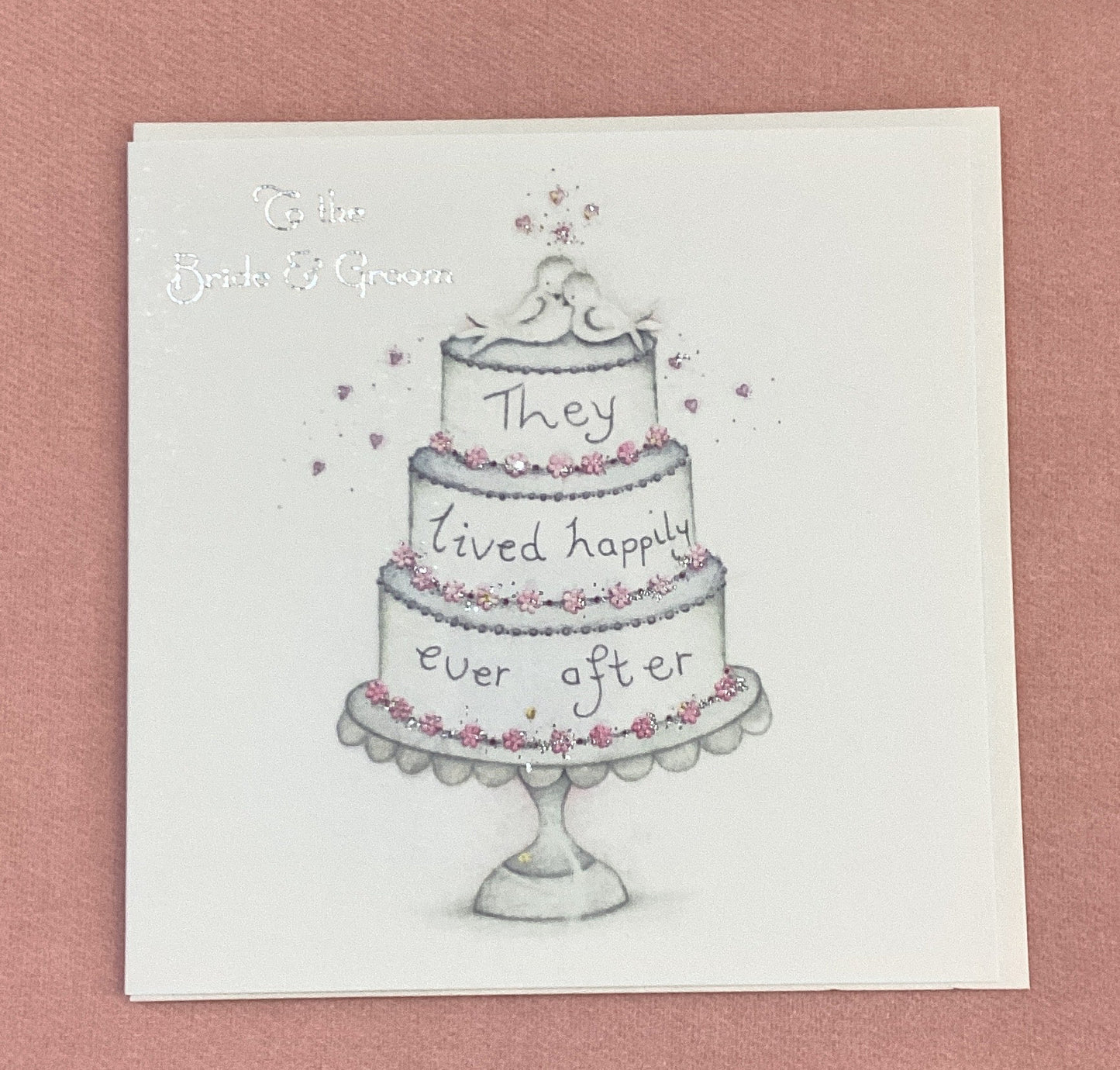 Happily Ever After Cake Card