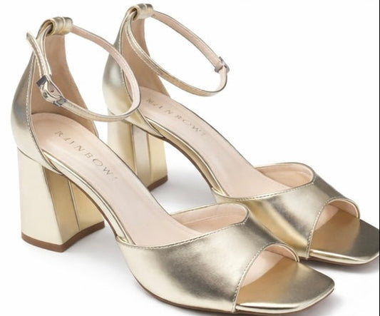 Rainbow Club Solange Champagne Mid Sandal Shoe
