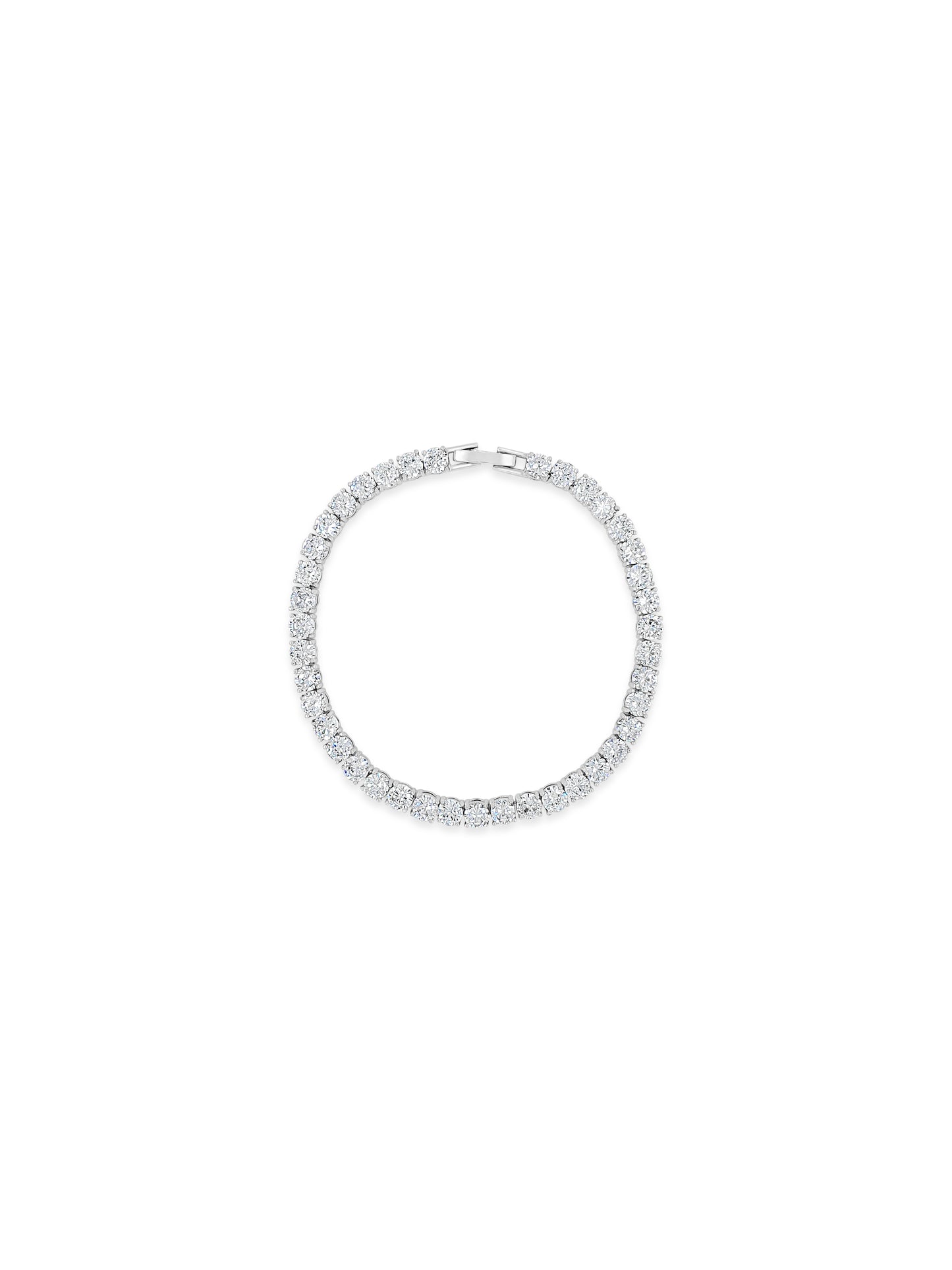 Silver Tennis Bracelet