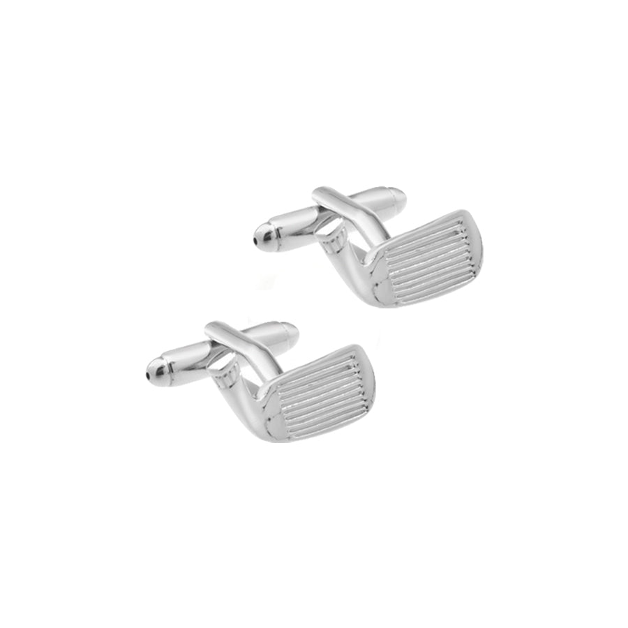EV-Gents Golf Club Silver Cufflinks